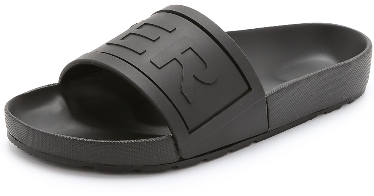 hunter men's original beach slides