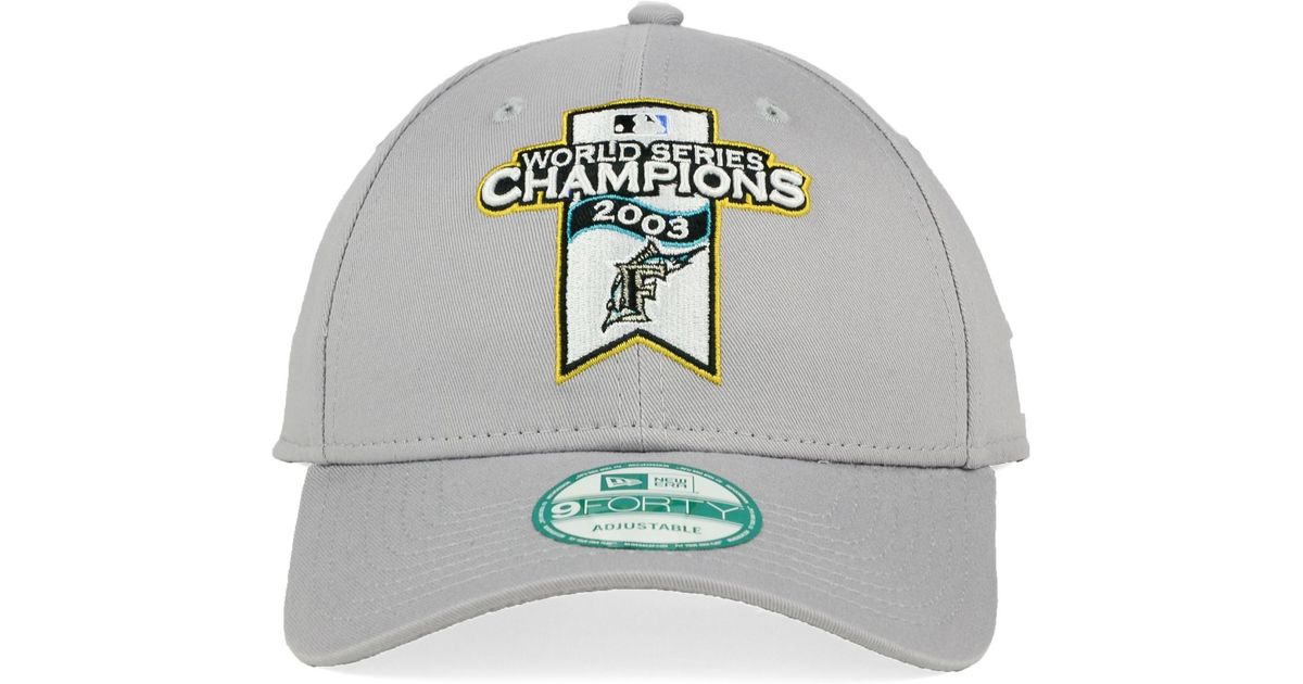 florida marlins world series hat