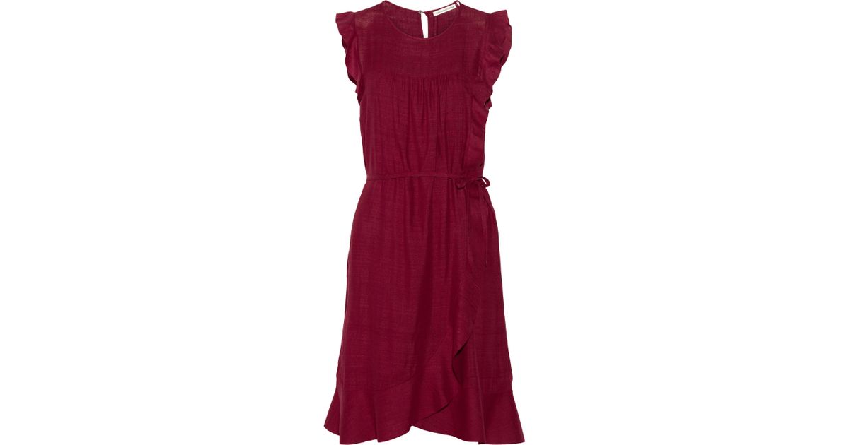isabel marant etoile red dress