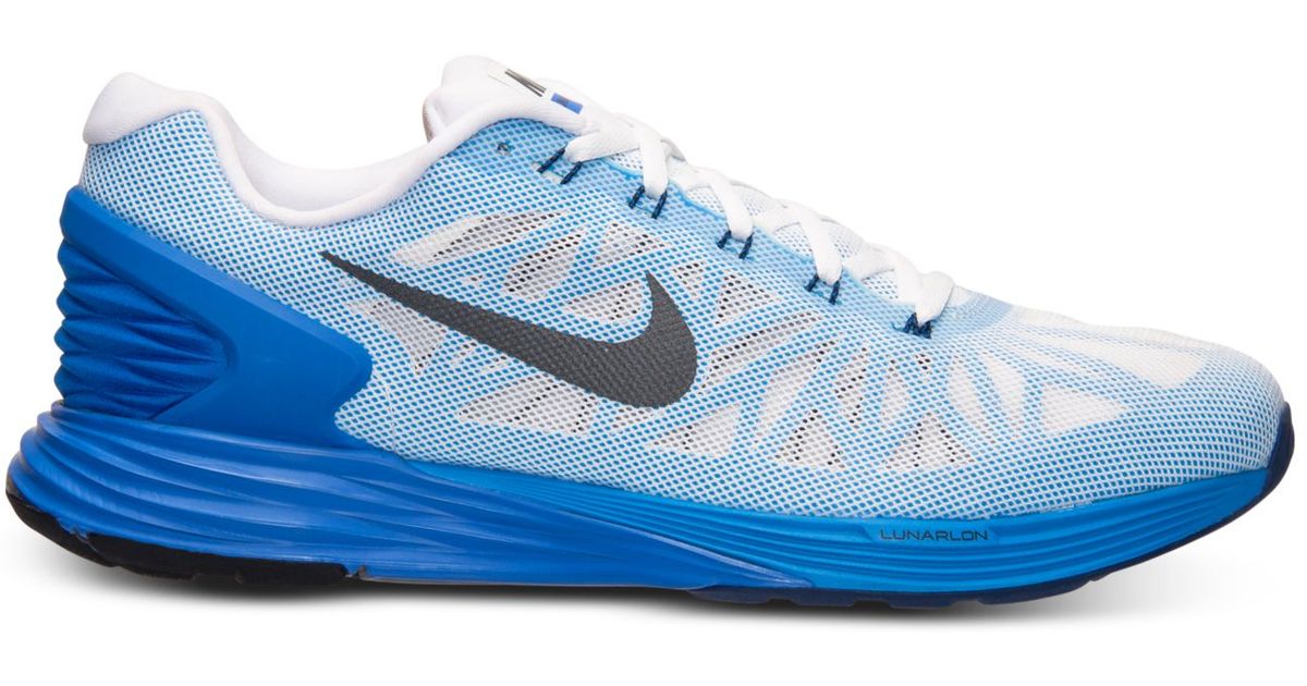 nike men's lunarglide 6 running sneakers from finish line