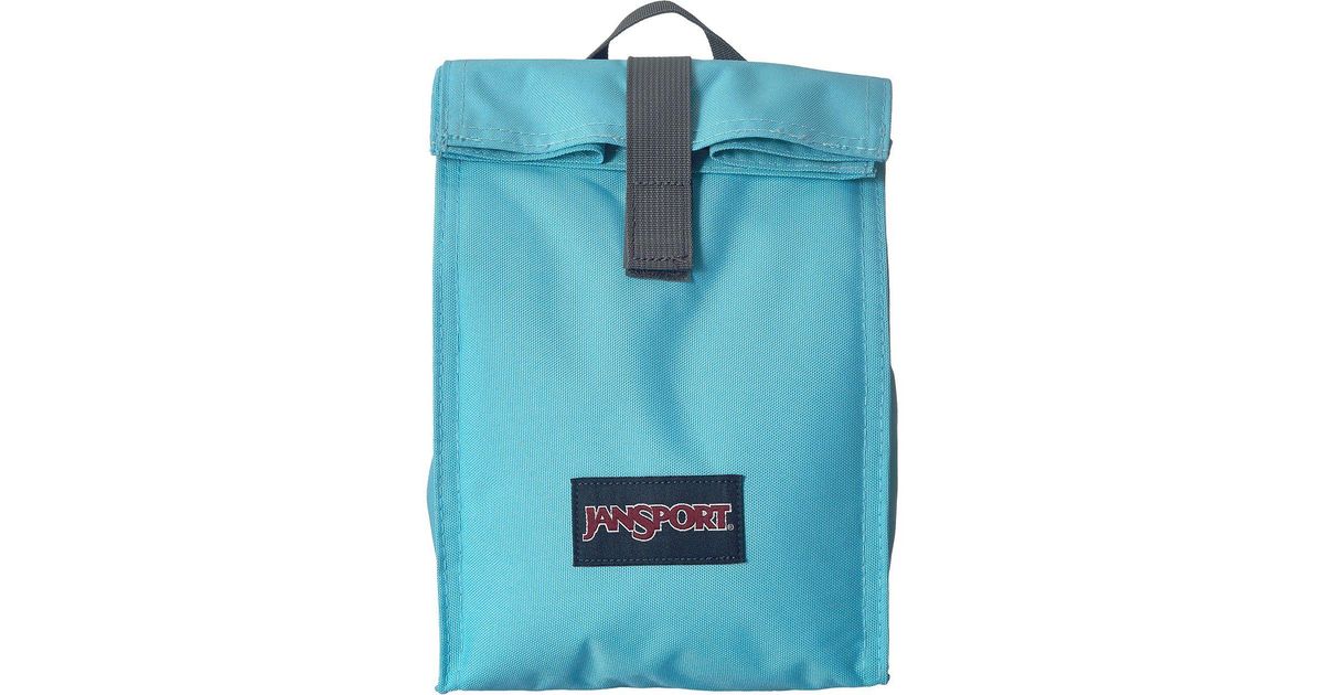 Lyst Jansport Rolltop Lunch Bag In Blue
