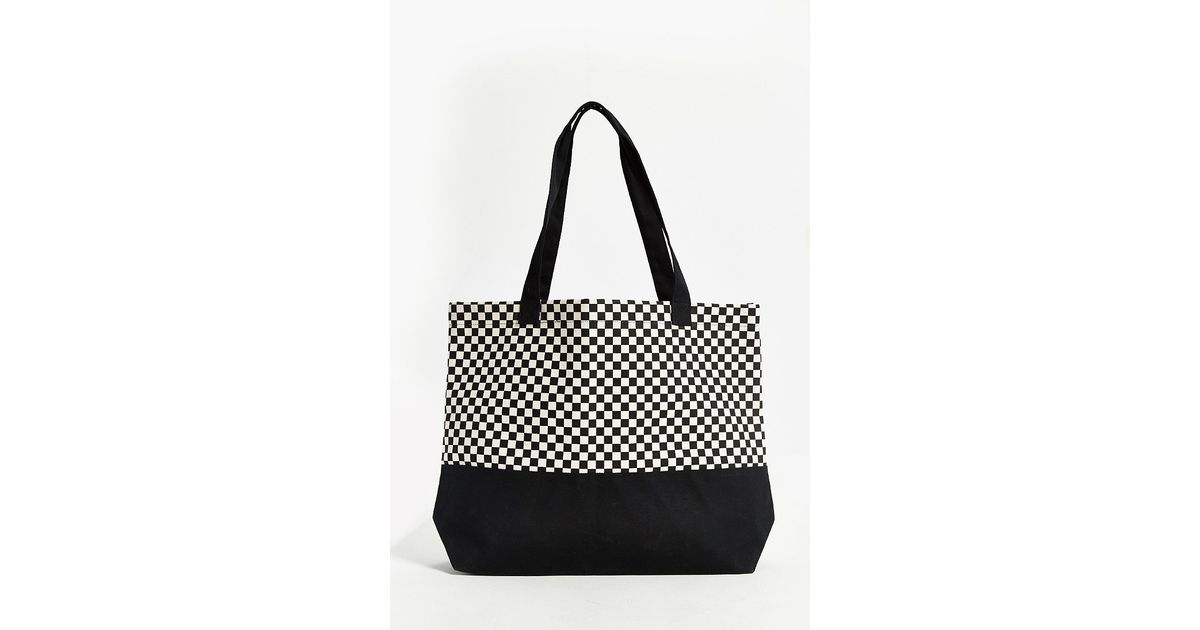 vans black tote bag