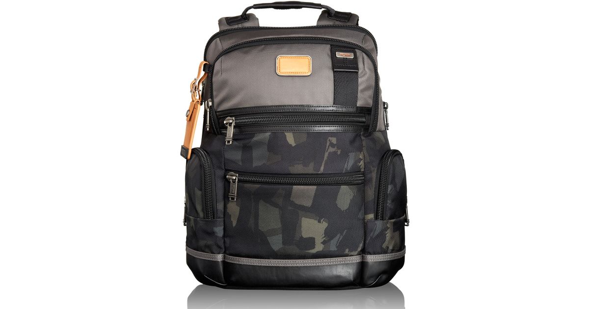 tumi camo backpack