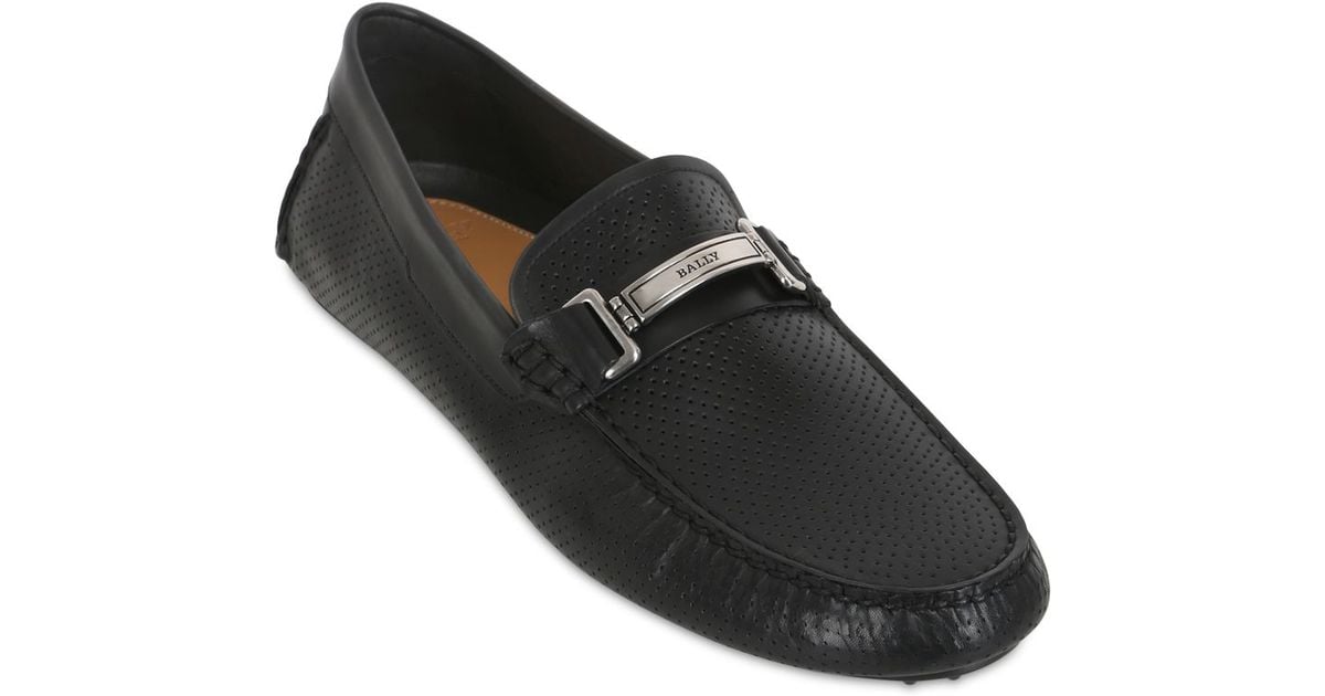 bally driving loafers