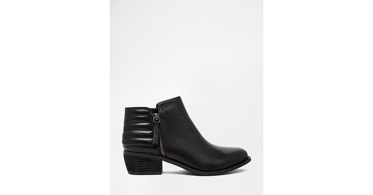 dune flat ankle boots