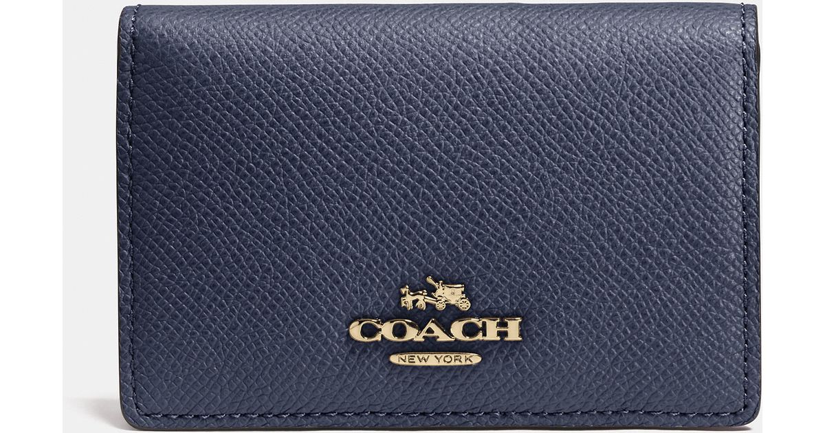 coach name card holder