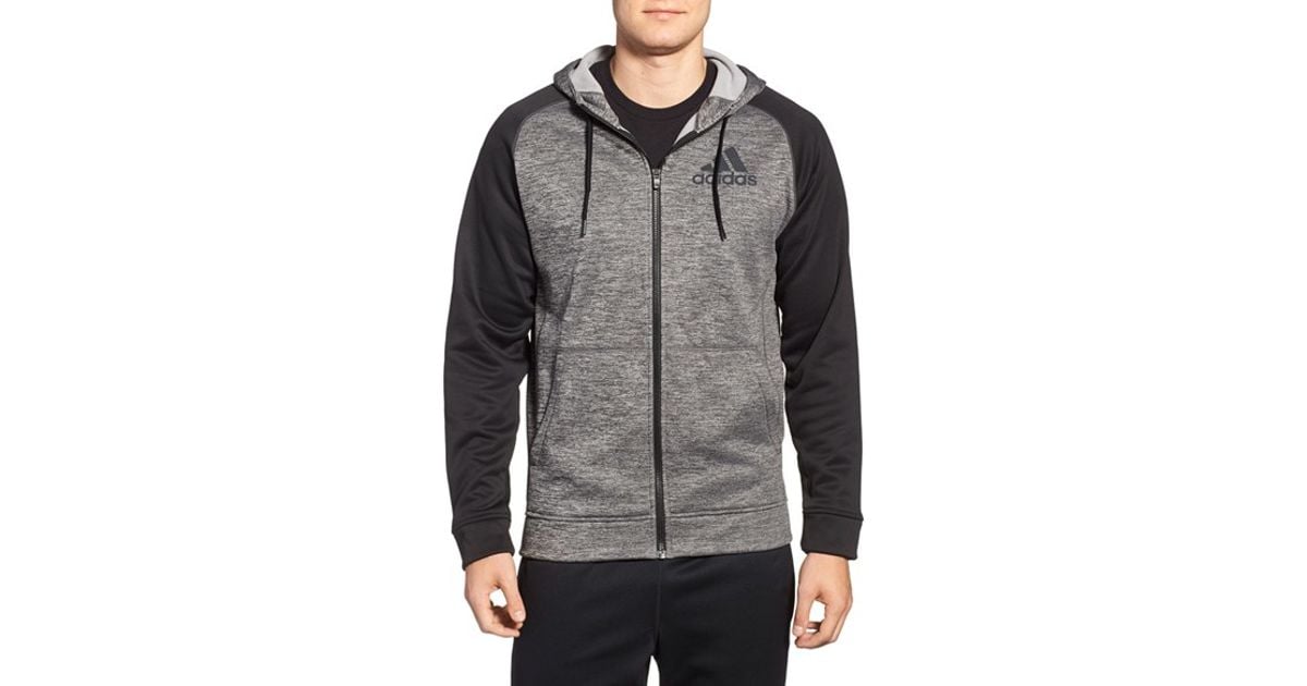 adidas team issue full zip hoodie