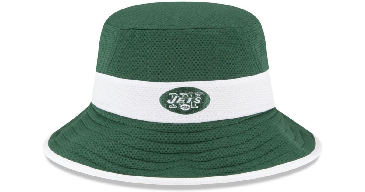 Lyst Ktz New York Jets Training Camp Reverse Bucket Hat in Green for Men