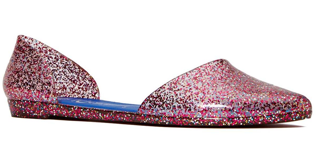 jeffrey campbell jelly flats