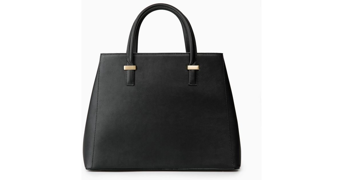 mango black tote bag