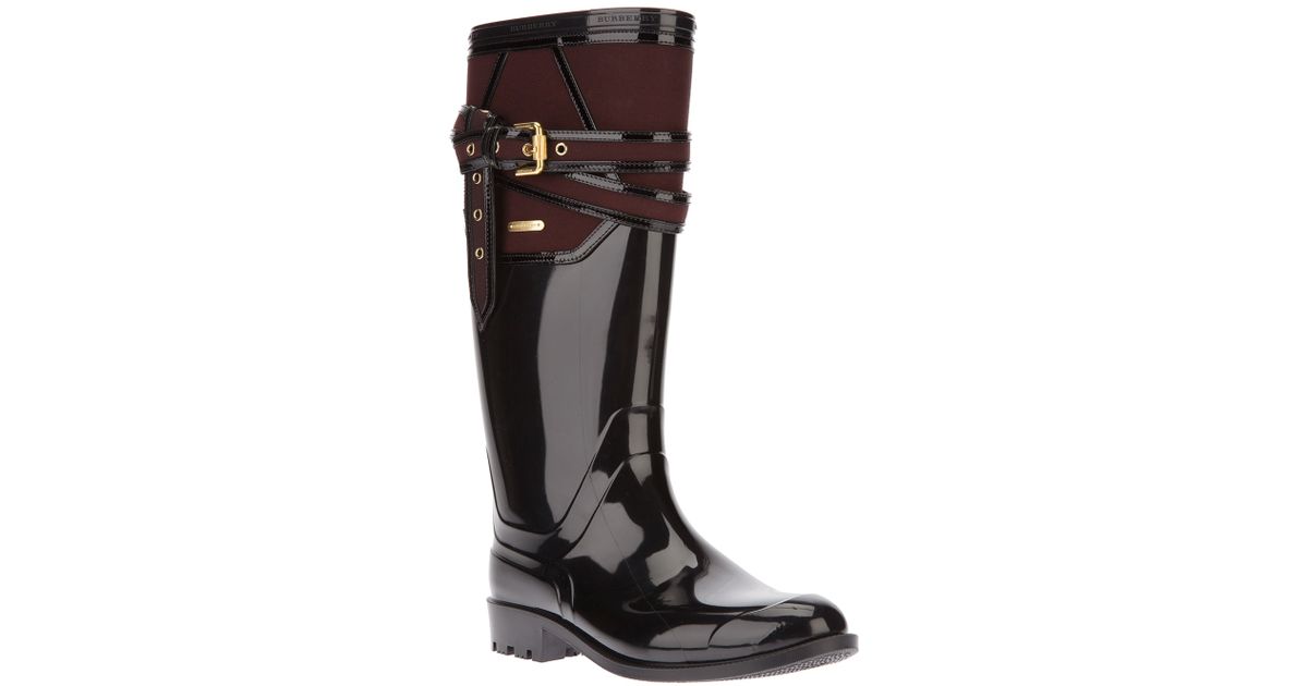 short burberry rain boots