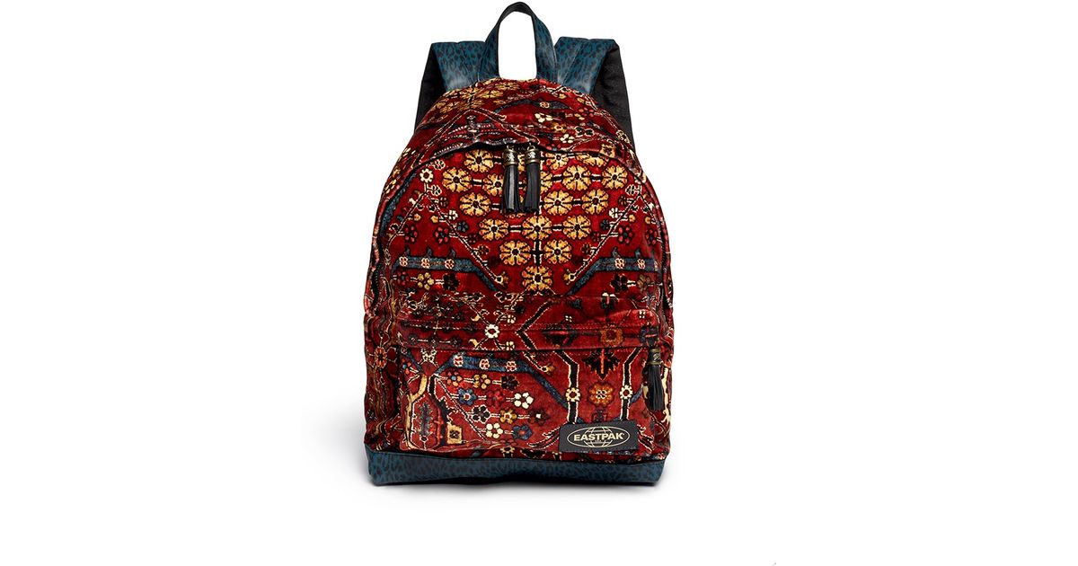 eastpak velvet backpack