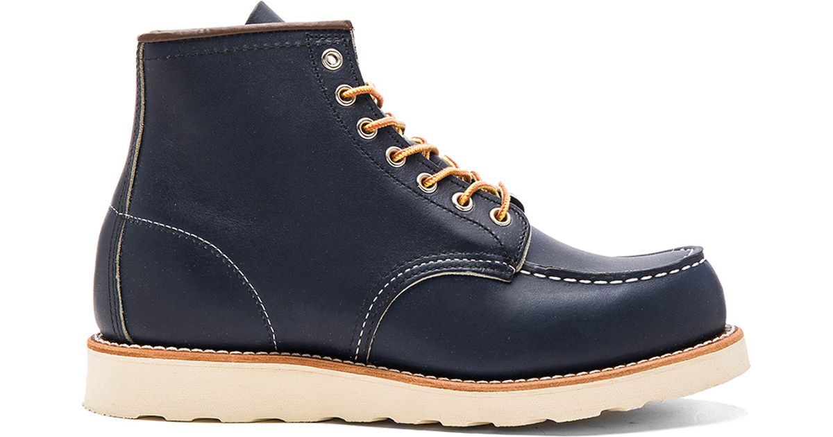 Red Wing 8882 Indigo 6-inch Moc in Blue | Lyst