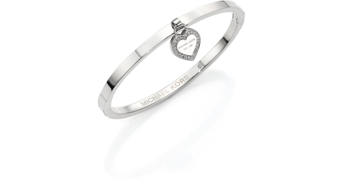 Michael kors heart charm bracelet deals