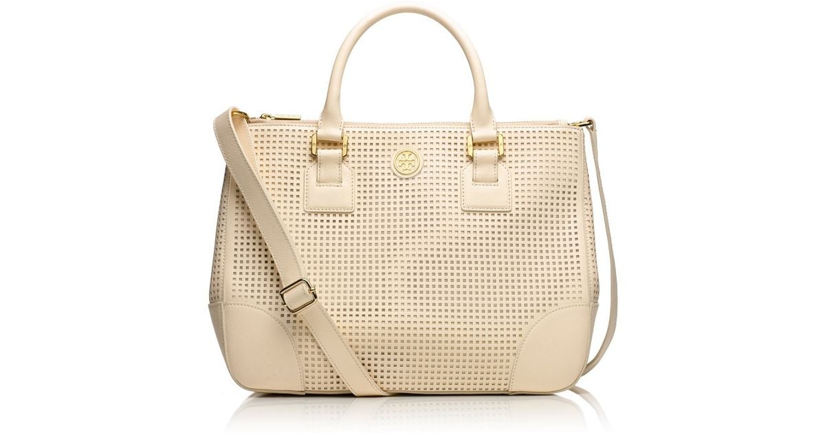 Tory Burch, Bags, Tory Burch Robinson Perforated Dome Satchel