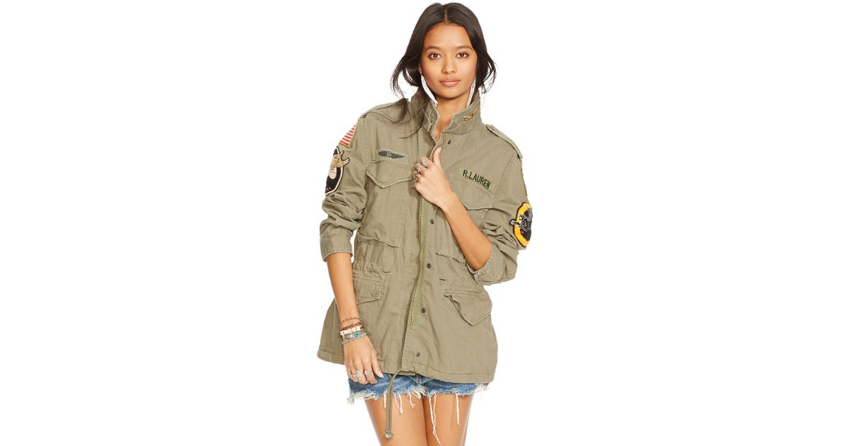 ralph lauren women's army jacket