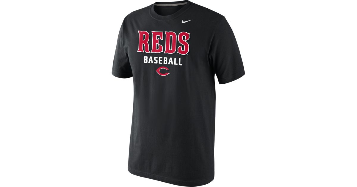 black cincinnati reds jersey