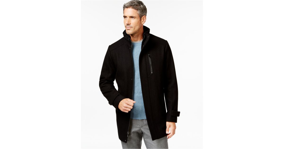 calvin klein mens car coat