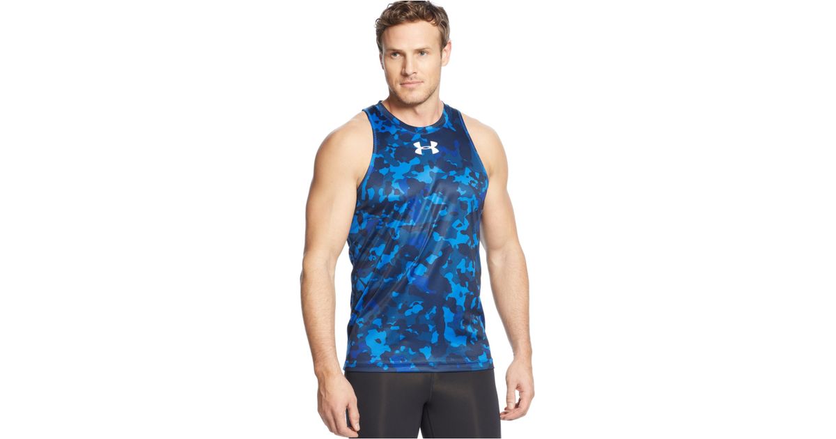 blue camo under armour