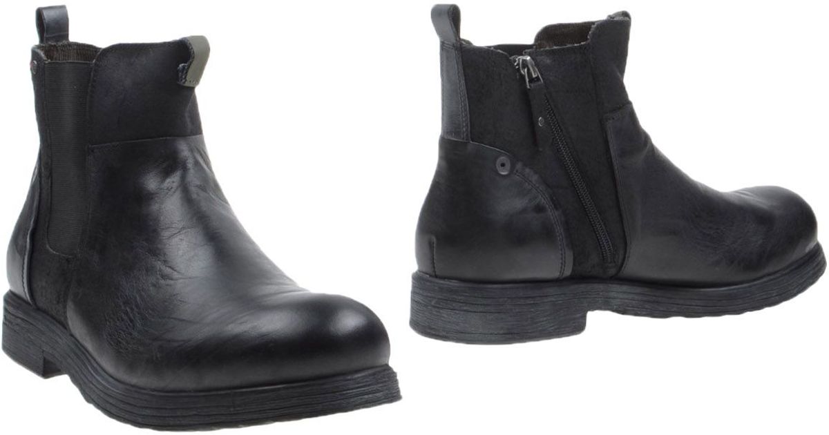 Replay Ankle Boots in Black for Men - Lyst