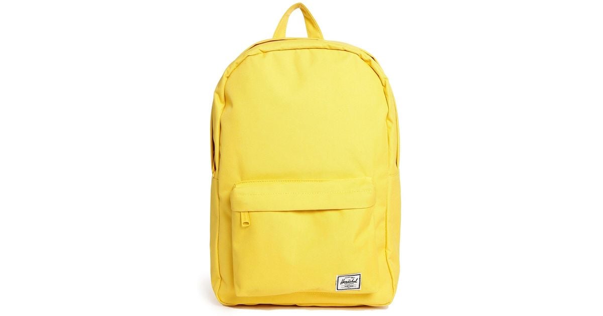 Herschel Supply Co. Herschel Classic Mid Volume Backpack in Yellow - Lyst