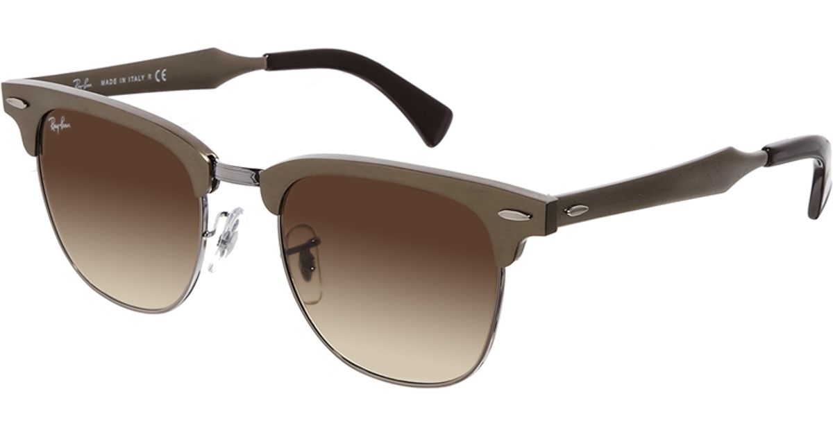 clubmaster metal gold