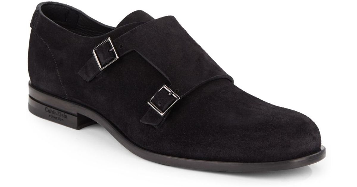 calvin klein suede shoes