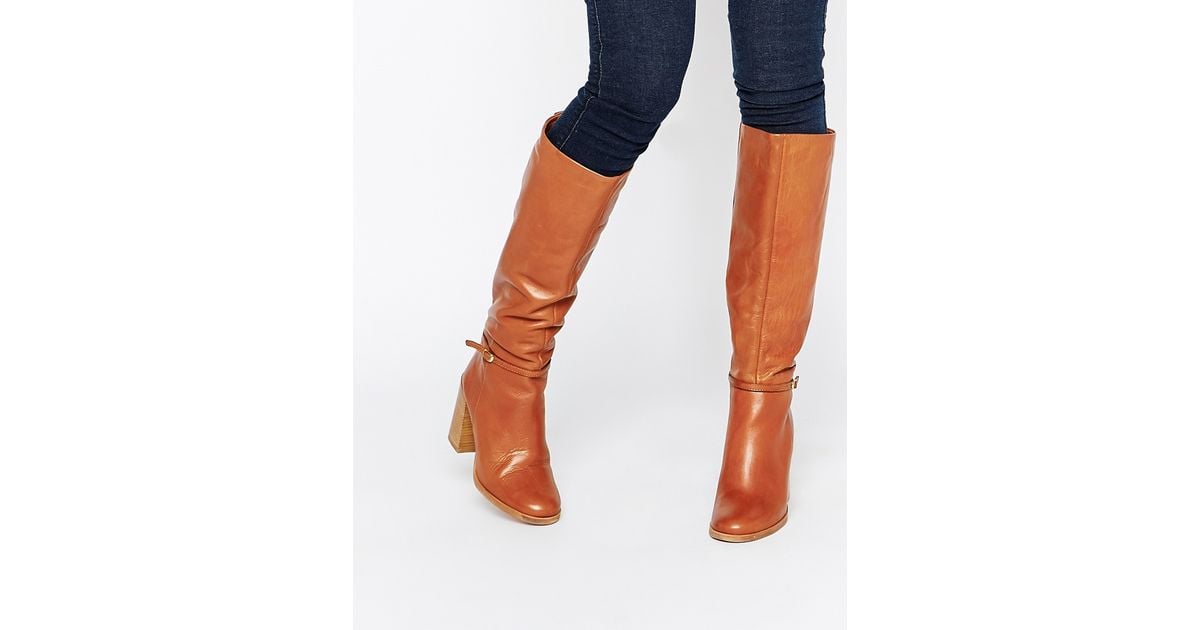winnie block heel boot
