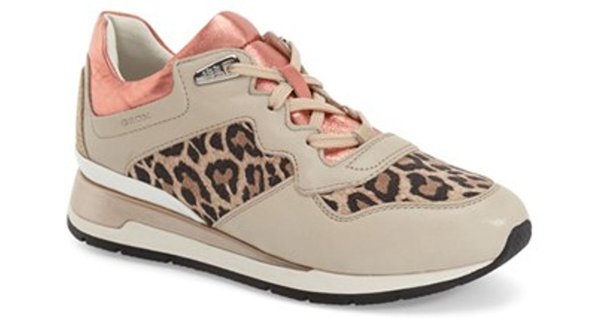geox leopard sneakers