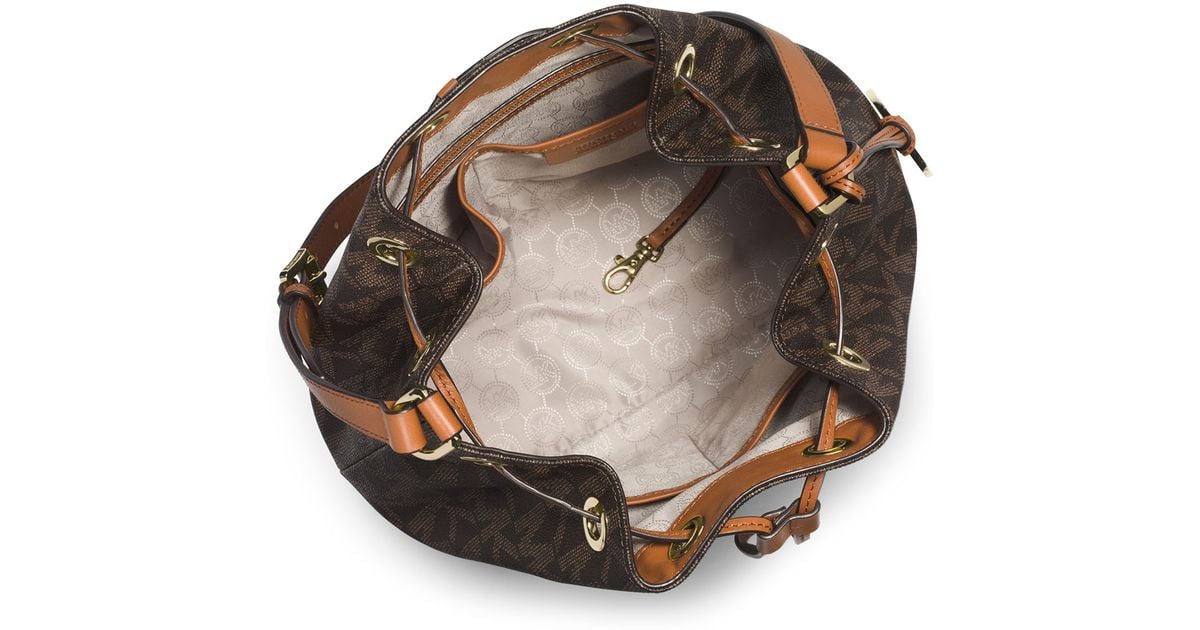 Mk jules drawstring hot sale bag