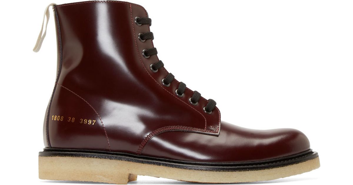 common projects combat boot