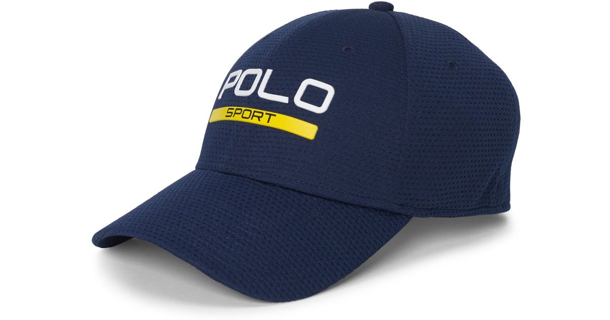Polo Ralph Lauren Polo Sport Men's Stretch-fit Performance Hat in Blue for  Men | Lyst