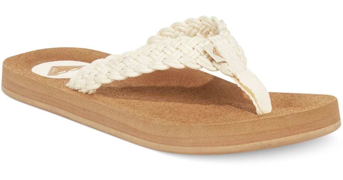 roxy thong sandals