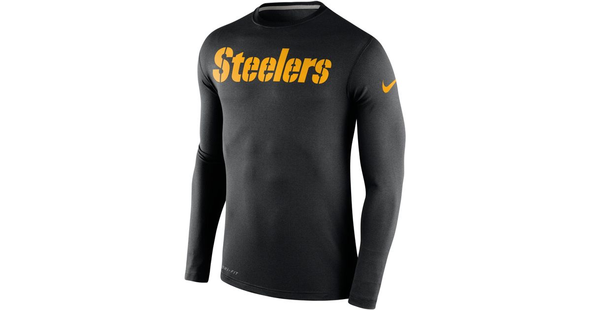 steelers long sleeve jersey