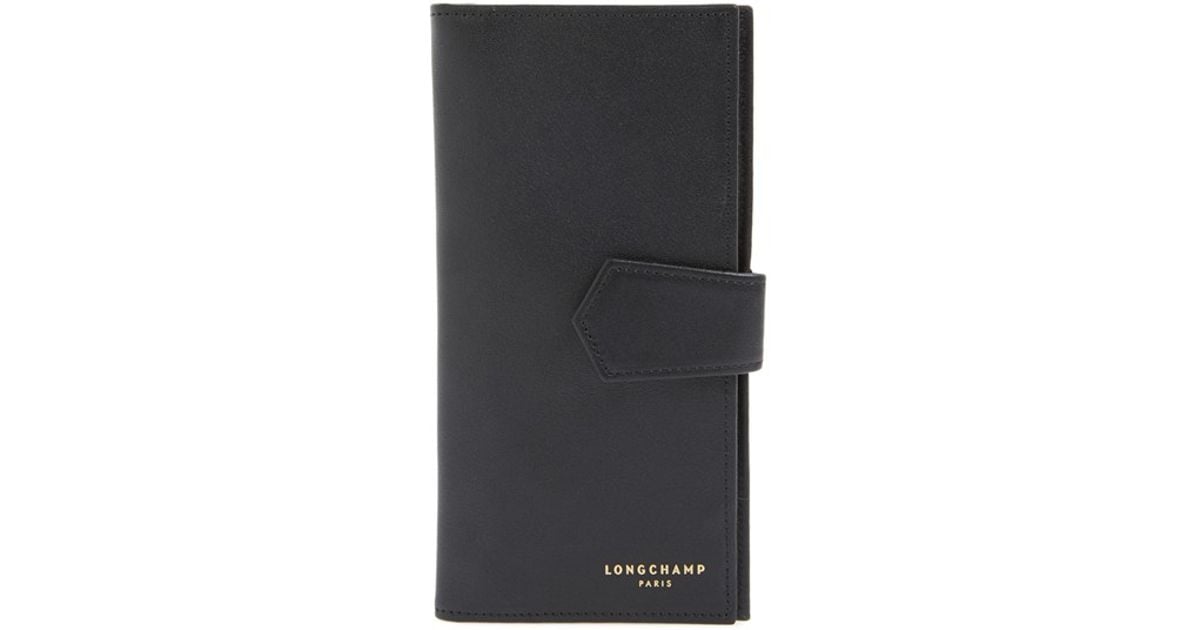 Longchamp '2.0' Leather Travel Wallet 