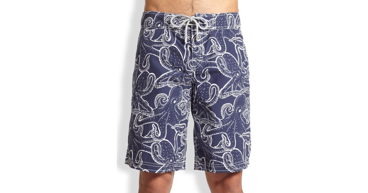 vilebrequin octopus swim trunks