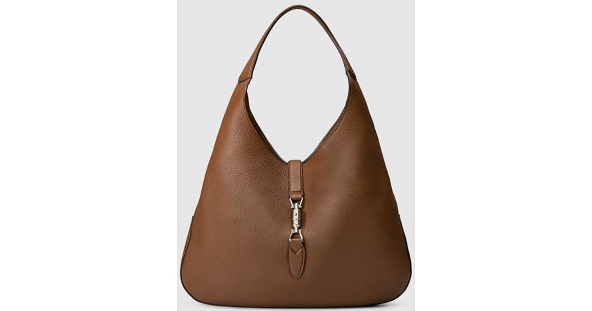gucci jackie soft leather hobo