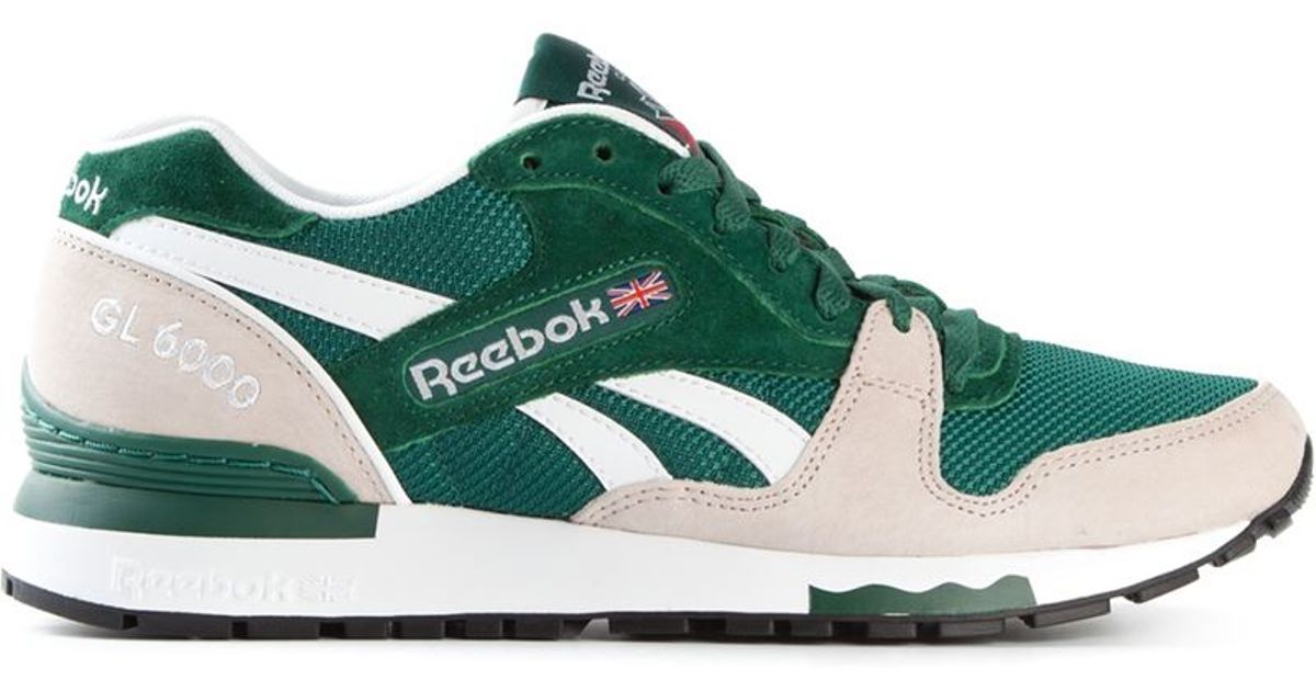 Reebok 'Gl 6000' Sneakers in Green for Men | Lyst