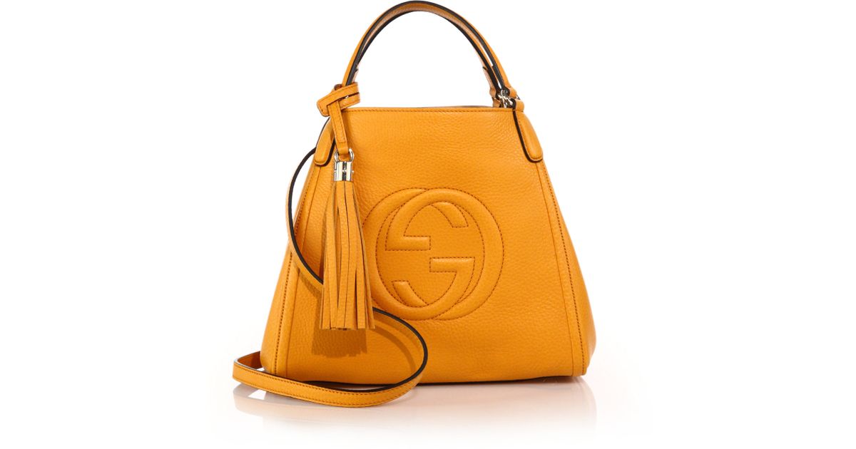 mustard gucci bag