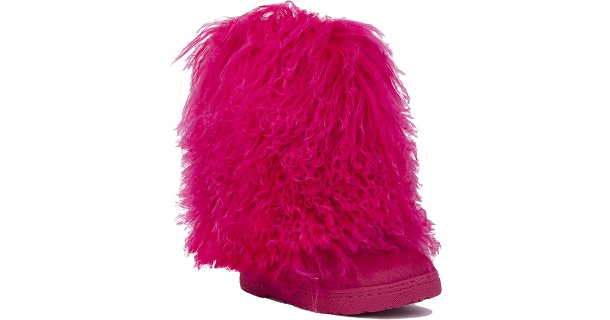 bearpaw fur boots