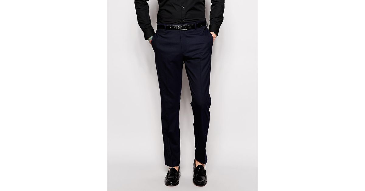 navy tuxedo trousers