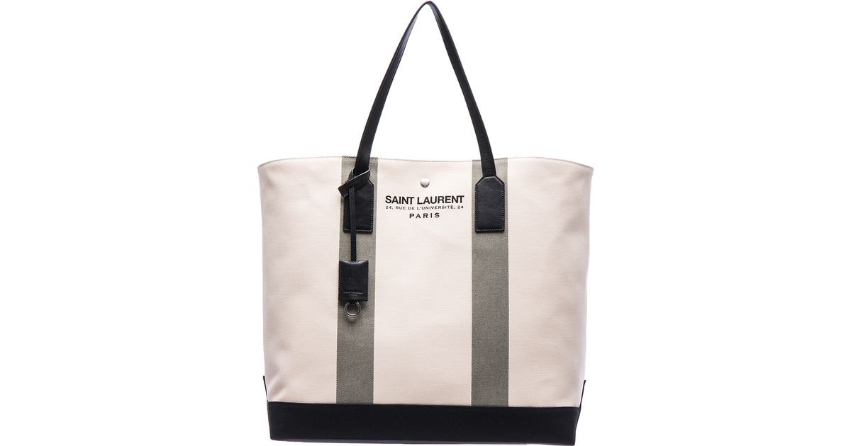 saint laurent beach bag