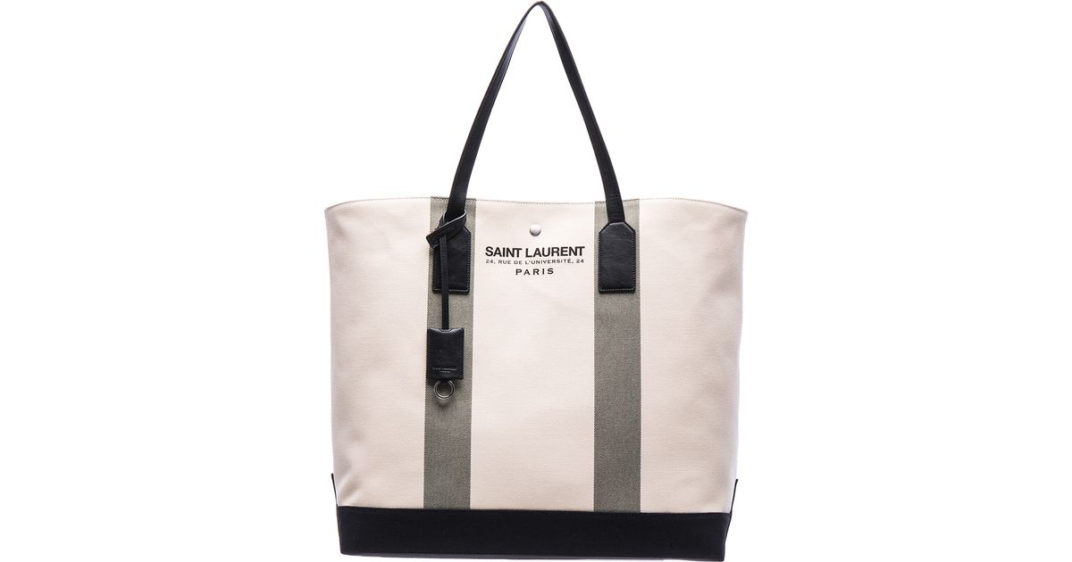 saint laurent beach tote