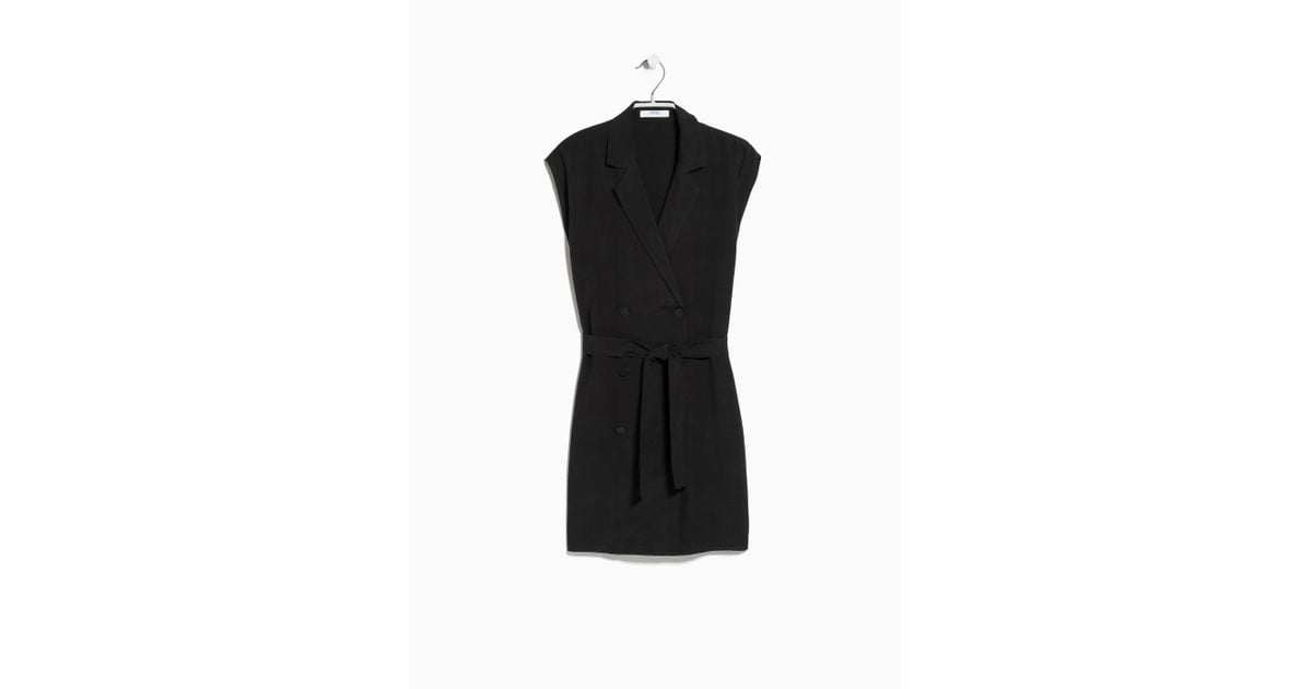 Double-breasted dress - Dresses for Woman | MANGO Outlet United ...