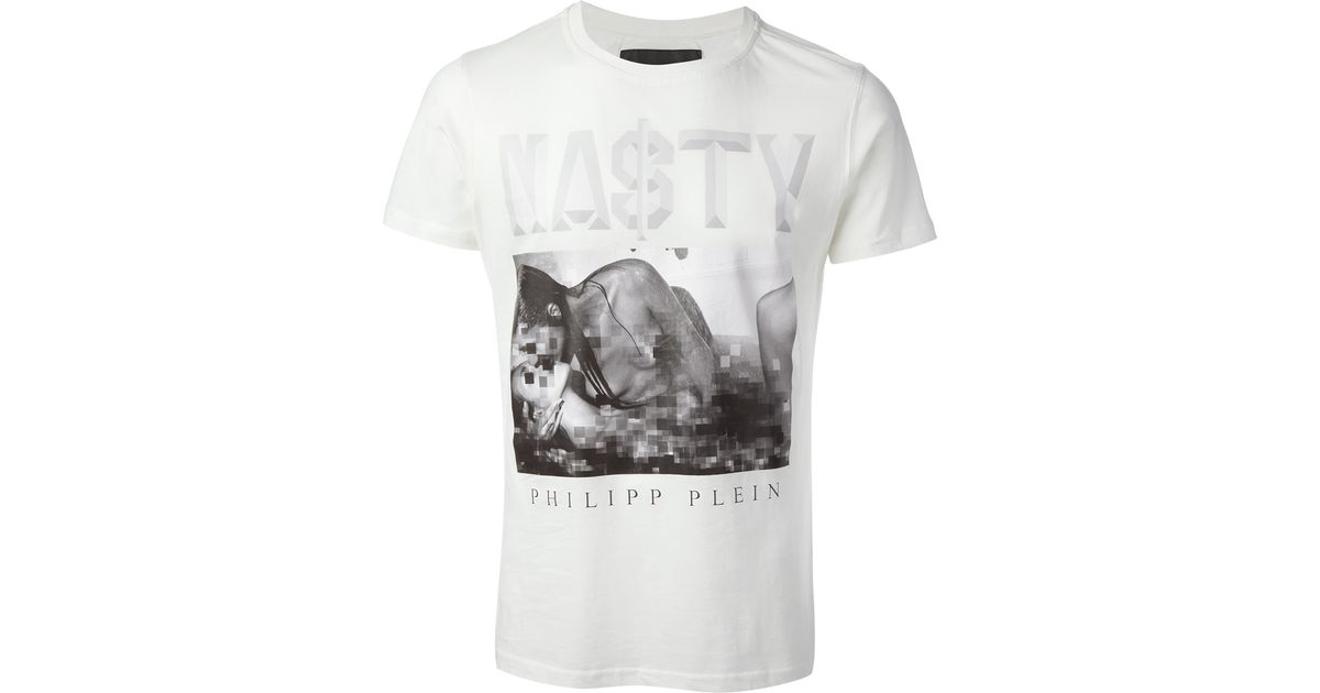 philipp plein white t shirt