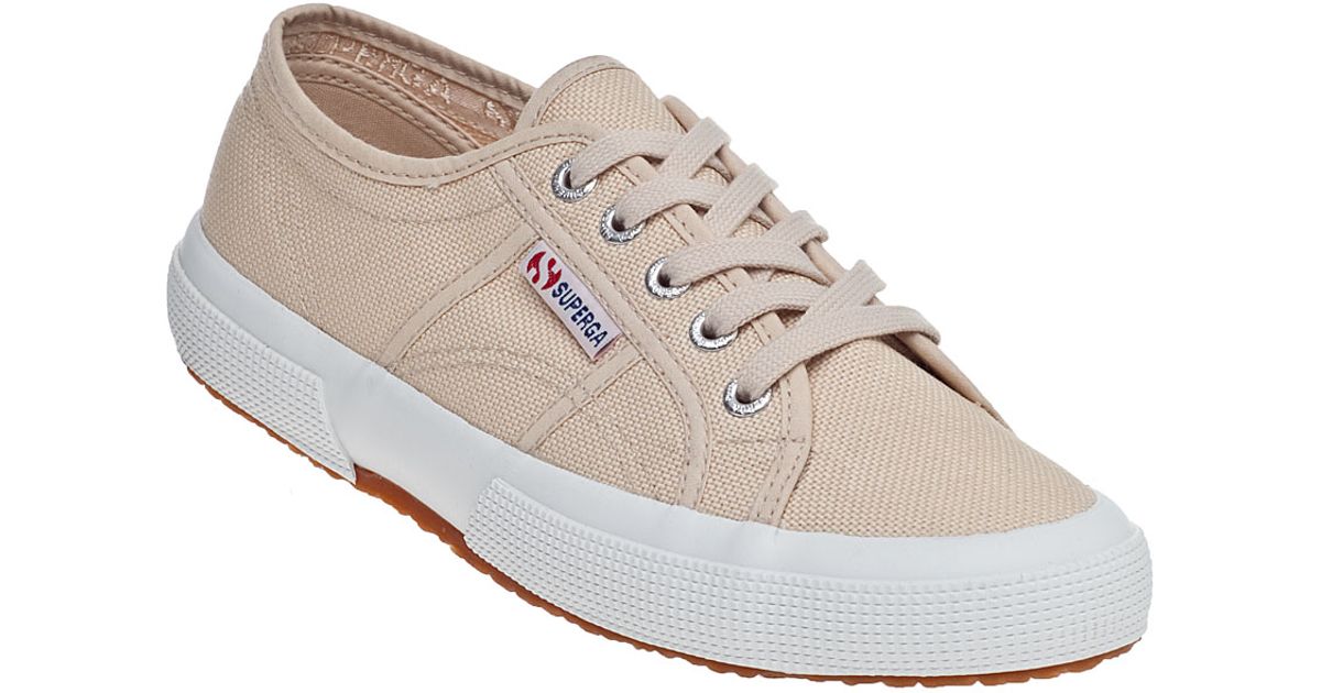 Superga 2750 Sneaker Ivory Fabric in 