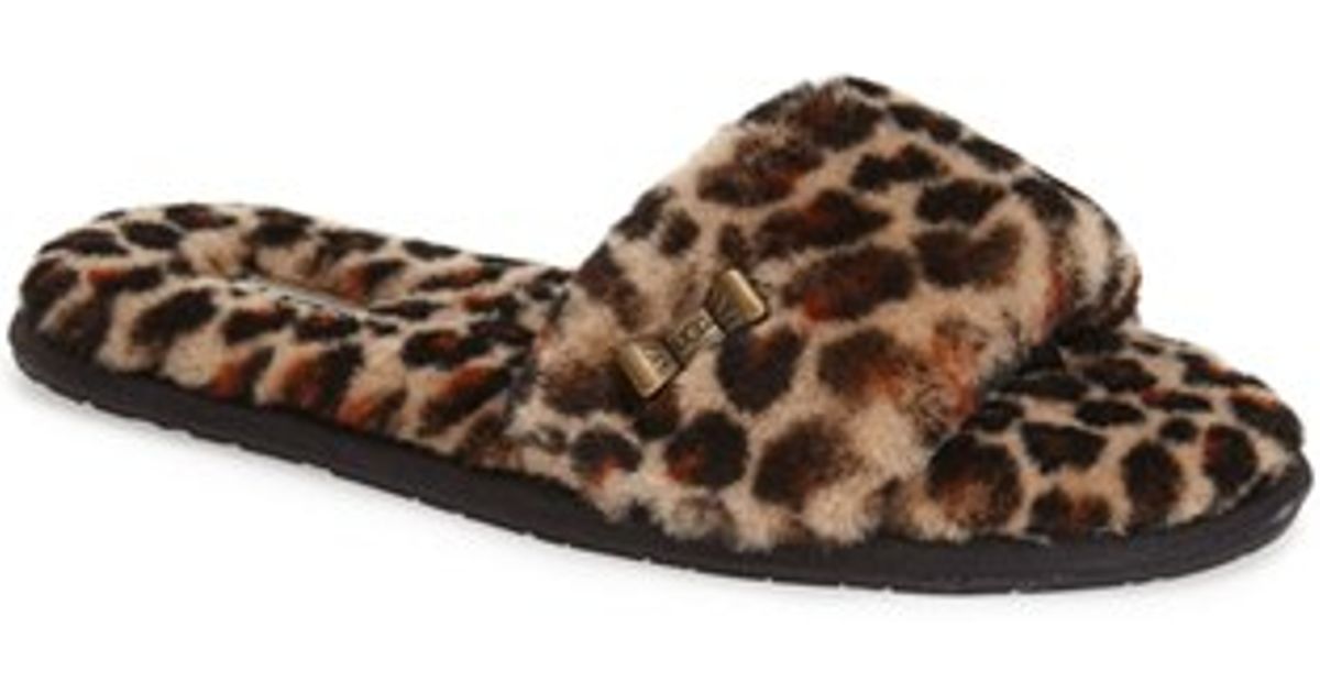 ugg leopard slides