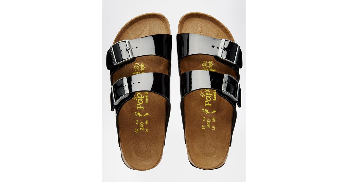 arizona patent sandals