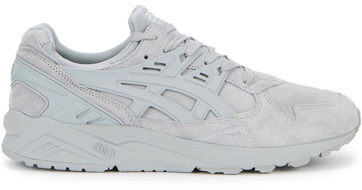 asics grey suede