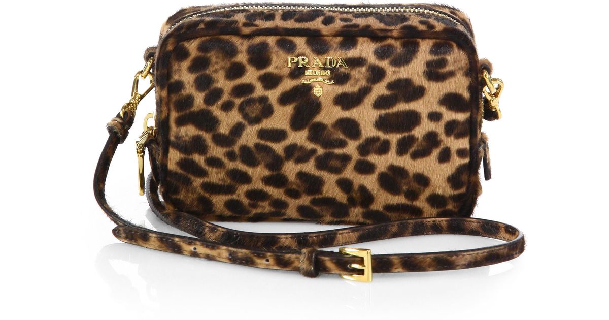 prada cavallino leopard bag